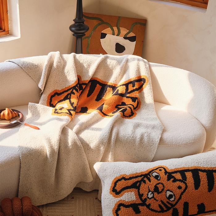 91家纺网 家纺一手货源 找家纺 （总）2025新款半边绒盖毯-沃虎最低零售价：毯子161元