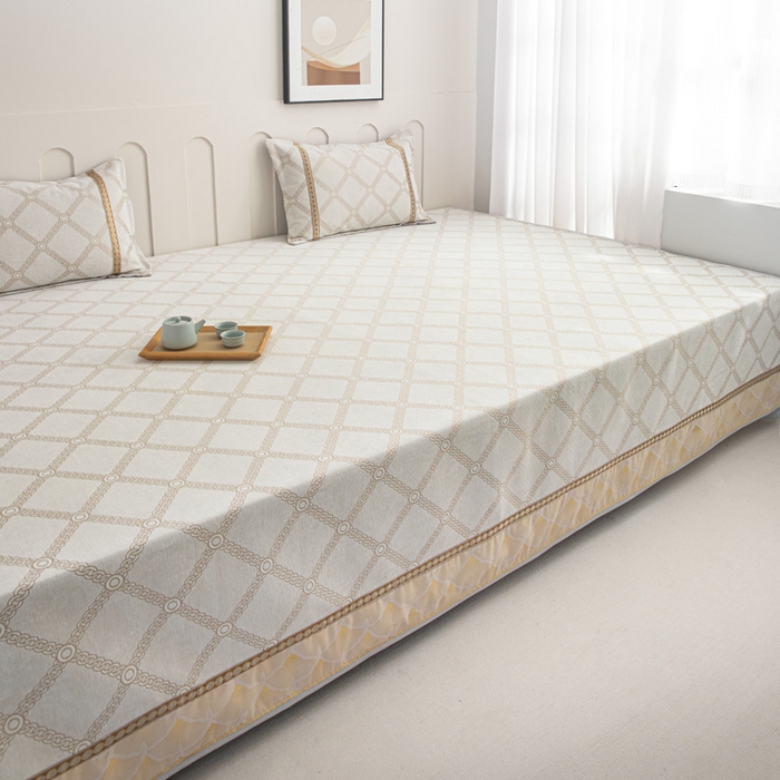 91家纺网 家纺一手货源 找家纺 2025新款高密雪尼尔复合炕盖榻榻米炕垫-XK3732-XK3598-XK3593-XK3595 XK3593米