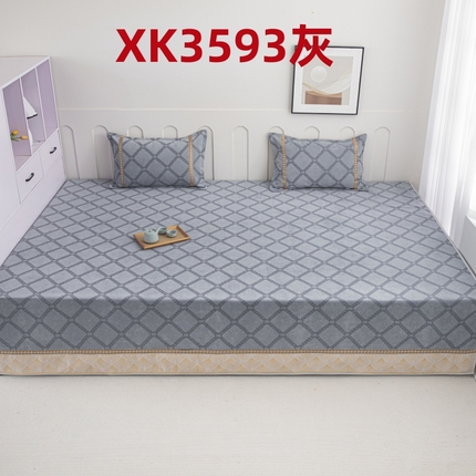 （总）2025新款高密雪尼尔复合炕盖榻榻米炕垫-XK3732-XK3598-XK3593-XK3595