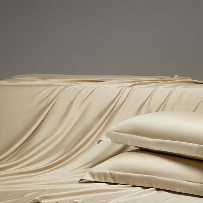 91家纺网 家纺一手货源 找家纺 618家纺 2025新款50S100支全棉单品系列-单床单 雪咖