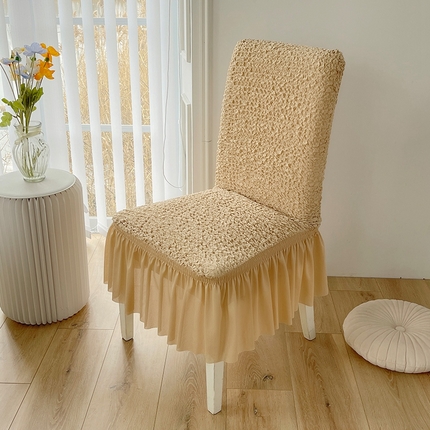 91家纺网 家纺一手货源 找家纺 （总）布兰鸟【沙发套】 2025款奶油云椅套【国内裙摆款】-风格1