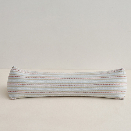 91家纺网 家纺一手货源 找家纺 2025新款3D条纹菱形荞麦枕米兰