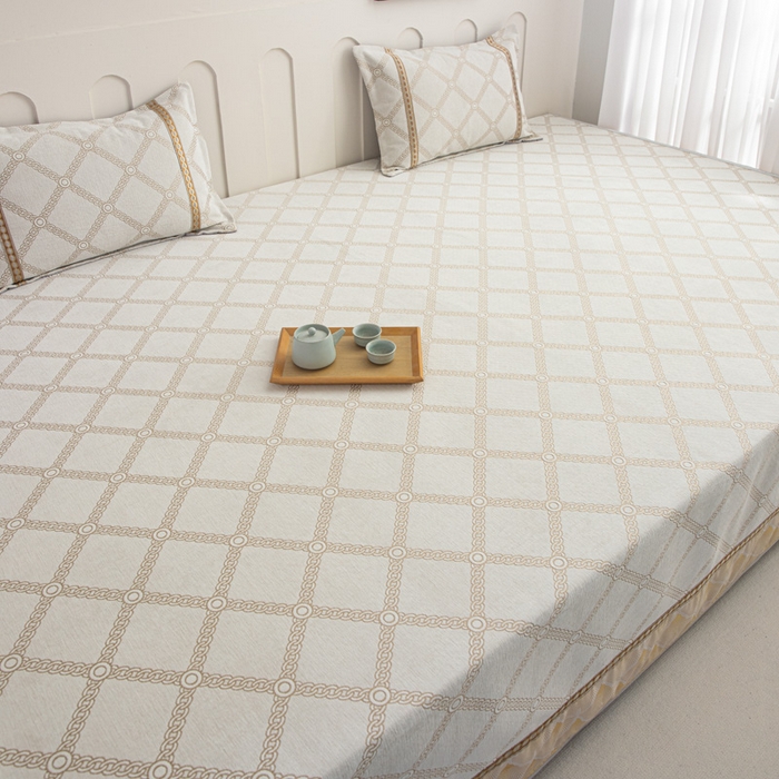 91家纺网 家纺一手货源 找家纺 2025新款高密雪尼尔复合炕盖榻榻米炕垫-XK3732-XK3598-XK3593-XK3595 XK3593米