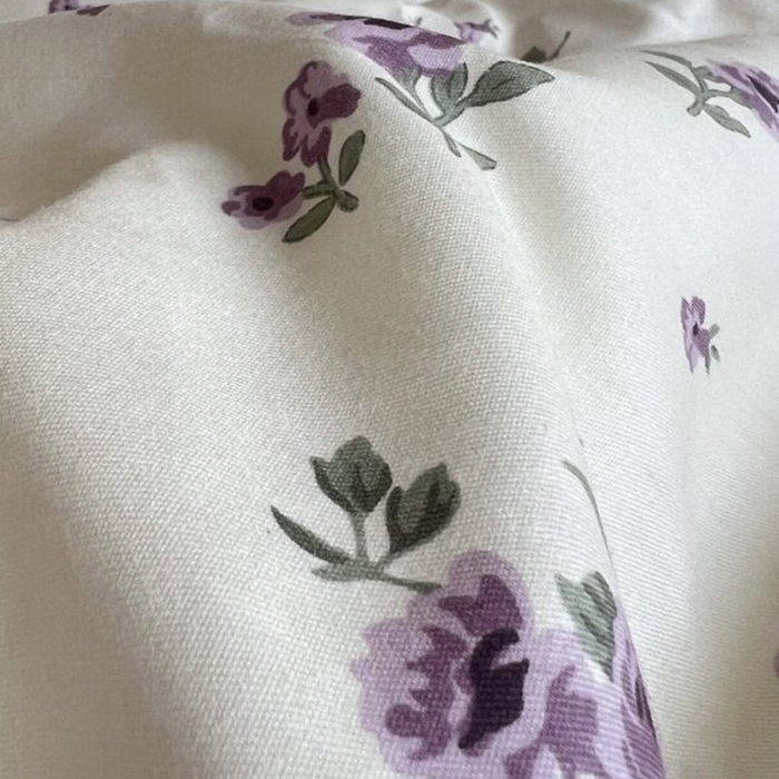 91家纺网 家纺一手货源 找家纺 棉生活家纺 2025新款全棉小清新花边款蕾丝四件套 洛潇