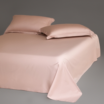 618家纺 2025新款50S100支全棉单品系列-单床单 虾粉