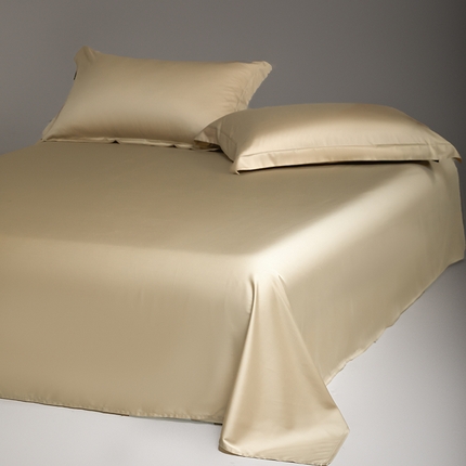 618家纺 2025新款50S100支全棉单品系列-单床单 雪咖