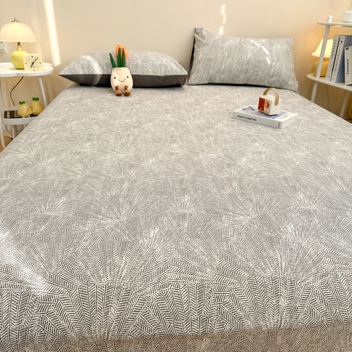 91家纺网 家纺一手货源 找家纺 简宜家居（朝初家纺） 2025新款A版纯棉全棉磨毛单床单 灵犀