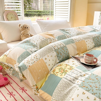 91家纺网 家纺一手货源 找家纺 （买家秀爆款不断货）A类母婴级卡通百分百新疆棉花被子全棉水洗棉被子春秋被秋冬被被芯空调被全棉被子被芯 可拆洗棉花被-花幽兰