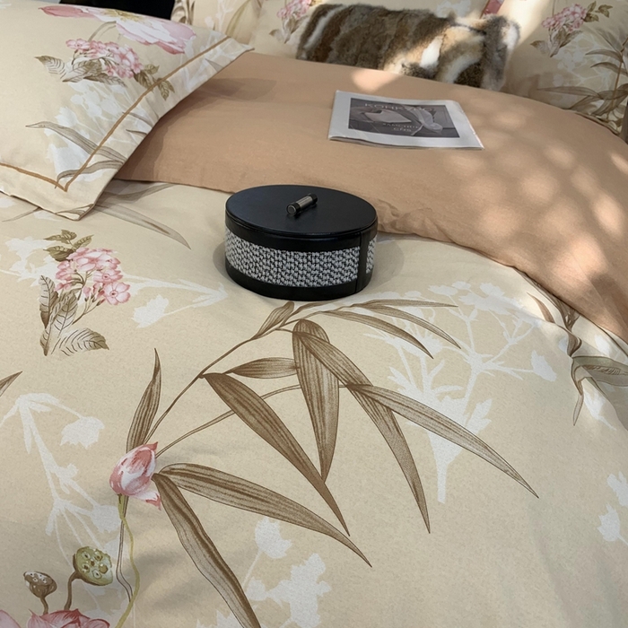 91家纺网 家纺一手货源 找家纺 莱豫家纺 2025新款全棉生态磨毛加厚全棉四件套 梦巴黎