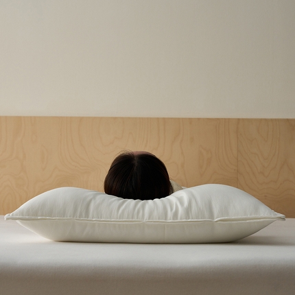 91家纺网 家纺一手货源 找家纺 （总）乐可 2025新款A类原棉亲肤枕枕头枕芯48*74cm