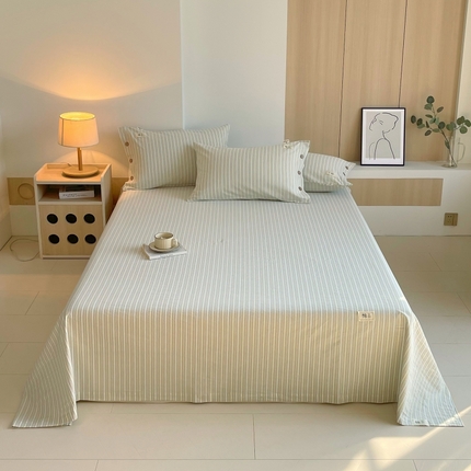 91家纺网 家纺一手货源 找家纺 （总）2025新款全棉自由棉色织系列-单床单