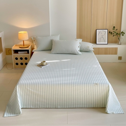 91家纺网 家纺一手货源 找家纺 （总）2025新款全棉自由棉色织系列-单床单