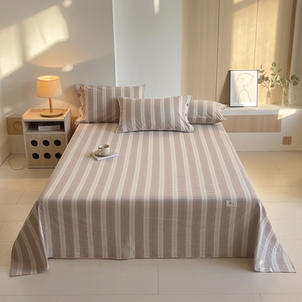 91家纺网 家纺一手货源 找家纺 （总）2025新款全棉自由棉色织系列-单床单