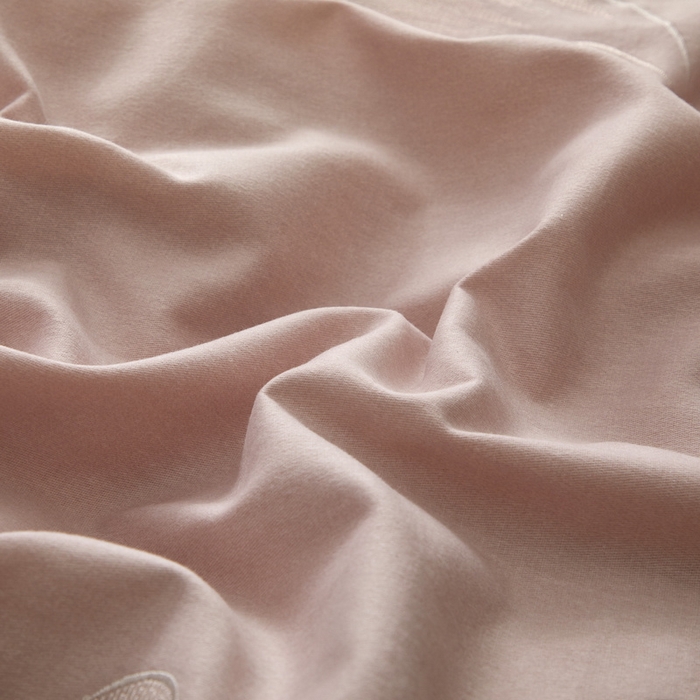 91家纺网 家纺一手货源 找家纺 雲归梦 2025新款全棉加厚磨毛绣花宽边工艺四件套-璀璨人生 璀璨人生-浅紫