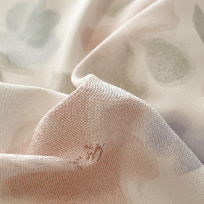 91家纺网 家纺一手货源 找家纺 玉海棠家纺 2025新款针织双层纱四件套 初夏