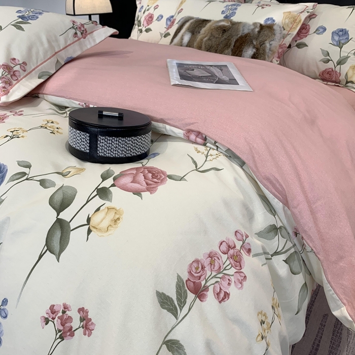 91家纺网 家纺一手货源 找家纺 （总）莱豫家纺 2025新款全棉生态磨毛加厚全棉四件套