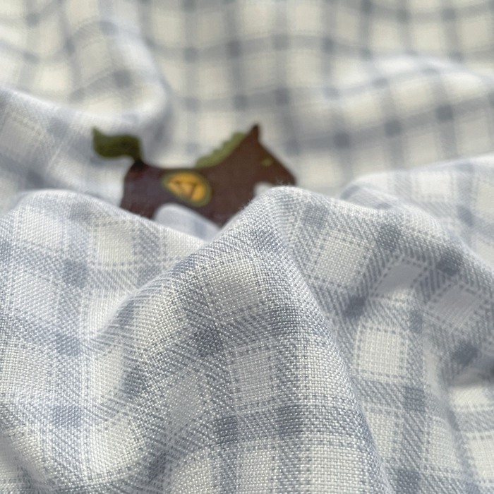 91家纺网 家纺一手货源 找家纺 玉海棠家纺 2025新款针织双层纱四件套 波点马