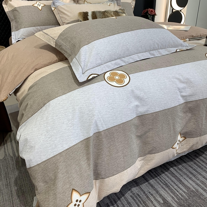 91家纺网 家纺一手货源 找家纺 莱豫家纺 2025新款全棉生态磨毛加厚全棉四件套 巴克曼