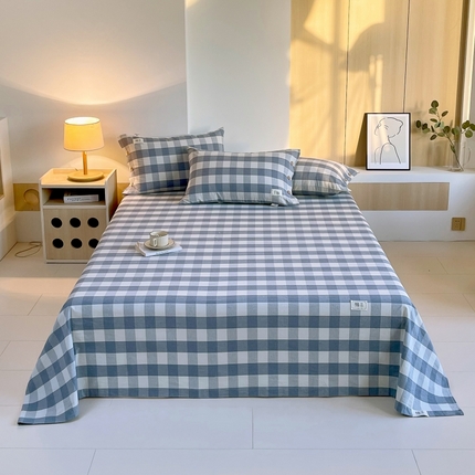 91家纺网 家纺一手货源 找家纺 （总）2025新款全棉自由棉色织系列-单床单