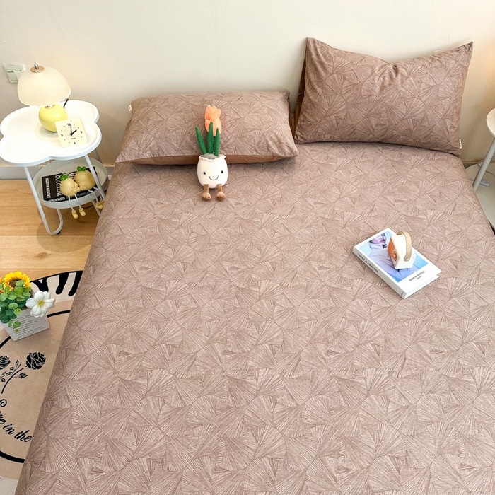 91家纺网 家纺一手货源 找家纺 简宜家居（朝初家纺） 2025新款A版纯棉全棉磨毛单床单 幽梦一品