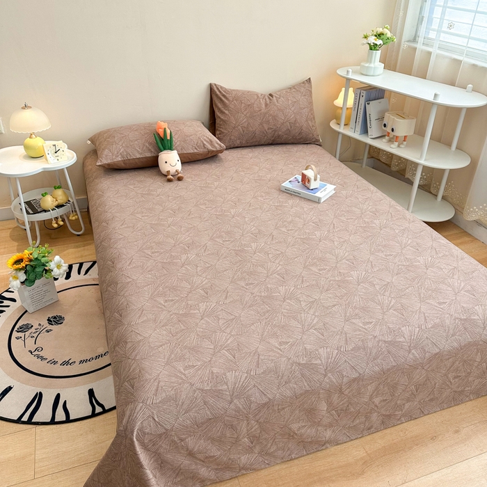 91家纺网 家纺一手货源 找家纺 简宜家居（朝初家纺） 2025新款A版纯棉全棉磨毛单床单 幽梦一品