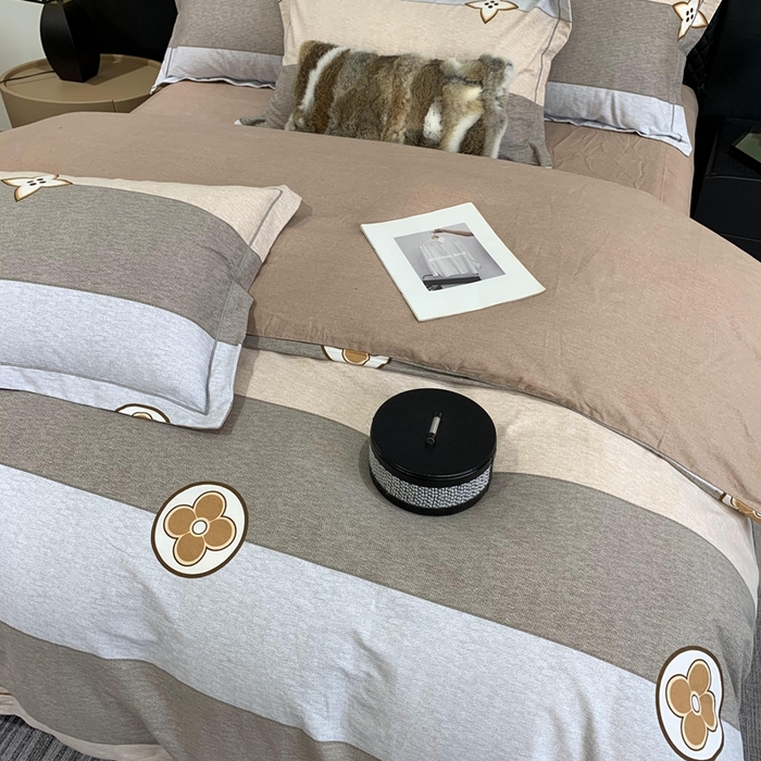 91家纺网 家纺一手货源 找家纺 莱豫家纺 2025新款全棉生态磨毛加厚全棉四件套 巴克曼