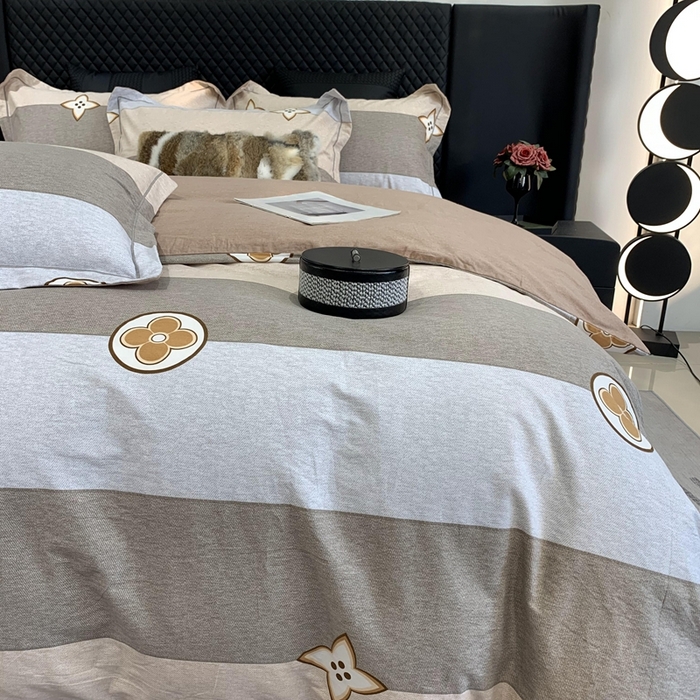 91家纺网 家纺一手货源 找家纺 莱豫家纺 2025新款全棉生态磨毛加厚全棉四件套 巴克曼