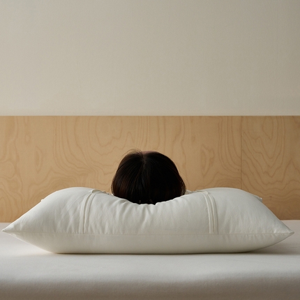 91家纺网 家纺一手货源 找家纺 （总）乐可 2025新款A类原棉亲肤枕枕头枕芯48*74cm