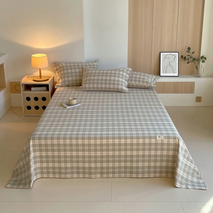 91家纺网 家纺一手货源 找家纺 （总）2025新款全棉自由棉色织系列-单床单