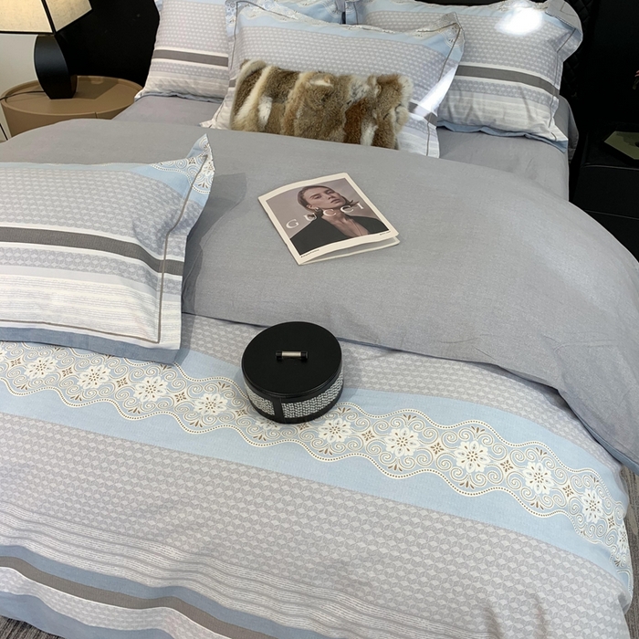 91家纺网 家纺一手货源 找家纺 莱豫家纺 2025新款全棉生态磨毛加厚全棉四件套 肖邦