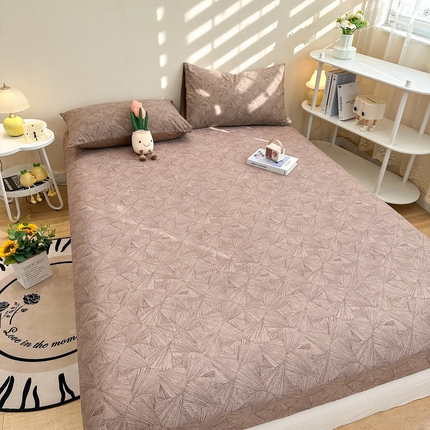 91家纺网 家纺一手货源 找家纺 （总）简宜家居（朝初家纺） 2025新款A版纯棉全棉磨毛单床笠