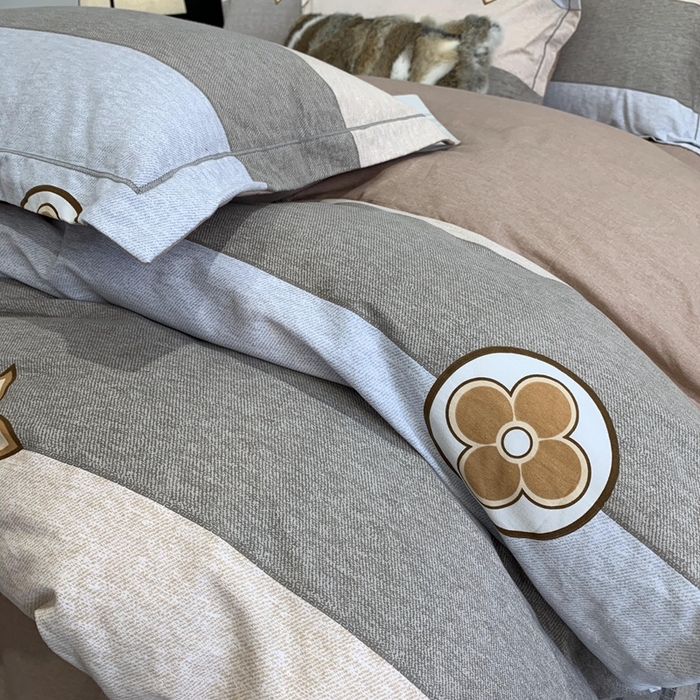 91家纺网 家纺一手货源 找家纺 莱豫家纺 2025新款全棉生态磨毛加厚全棉四件套 巴克曼