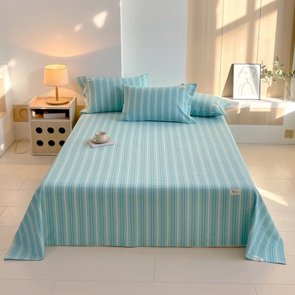 91家纺网 家纺一手货源 找家纺 （总）2025新款全棉自由棉色织系列-单床单