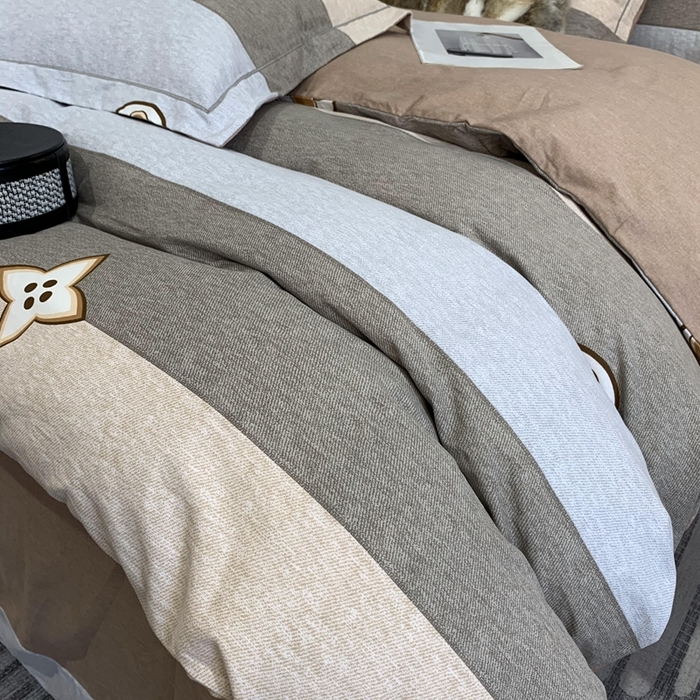 91家纺网 家纺一手货源 找家纺 莱豫家纺 2025新款全棉生态磨毛加厚全棉四件套 巴克曼