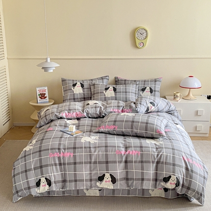 91家纺网 家纺一手货源 找家纺 （总）（优质买家秀 热卖不断货A类母婴级卡通花卉儿童纯棉全棉被套三件套全棉纯棉被套三件套纯棉全棉被套四件套