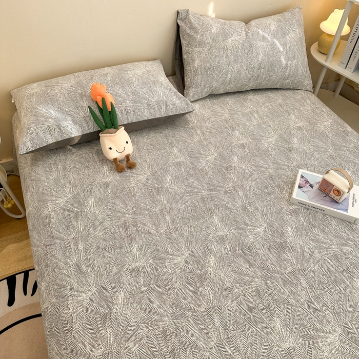 91家纺网 家纺一手货源 找家纺 简宜家居（朝初家纺） 2025新款A版纯棉全棉磨毛单床单 灵犀