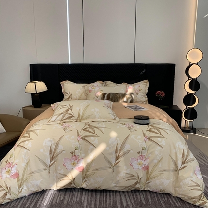 91家纺网 家纺一手货源 找家纺 （总）莱豫家纺 2025新款全棉生态磨毛加厚全棉四件套