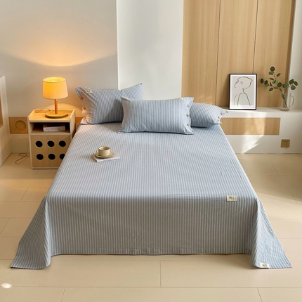 91家纺网 家纺一手货源 找家纺 （总）2025新款全棉自由棉色织系列-单床单