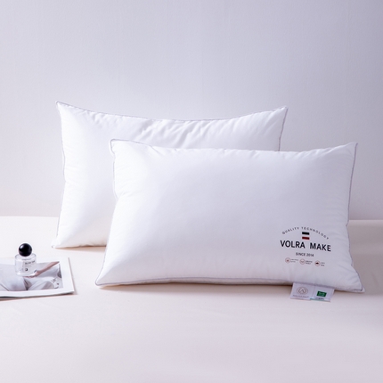 91家纺网 家纺一手货源 找家纺 （总）凌云家纺 2025新款全棉高中低枕60新疆长绒棉立体5星级酒店枕纯棉白色枕