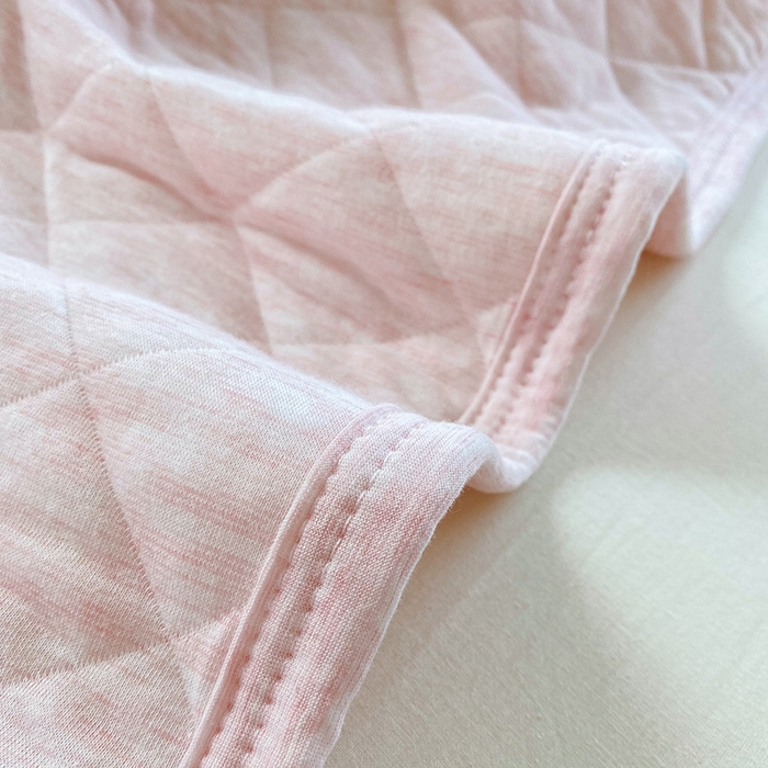 91家纺网 家纺一手货源 找家纺 （总）尺素 2025新款针织棉夏被系列-奶油