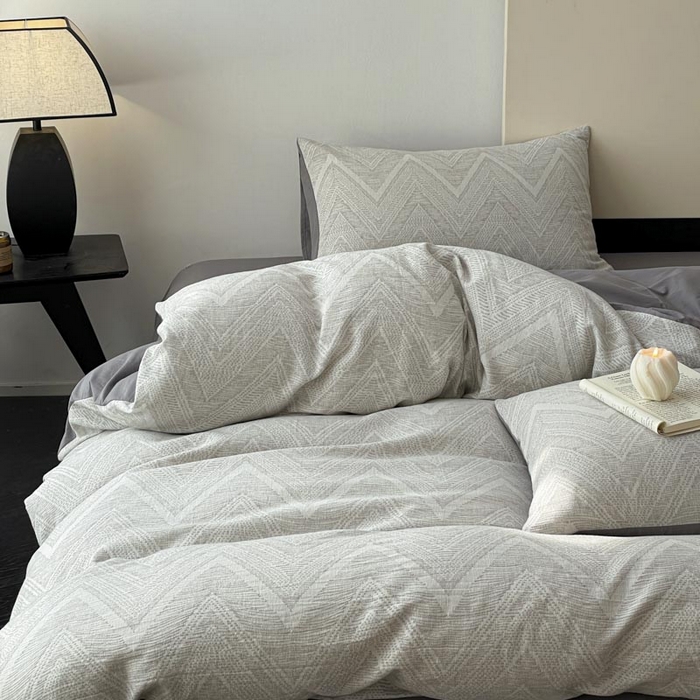 91家纺网 家纺一手货源 找家纺 （总）ab家纺 2025新款全棉三层纱小提花四件套