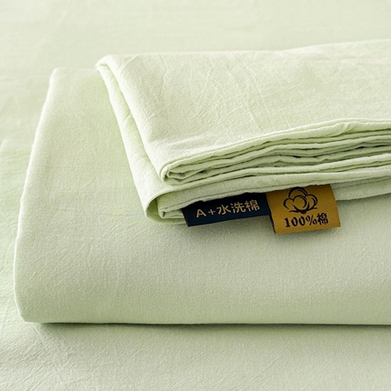 （总）温眠 2025新款A类全棉色织水洗棉床单