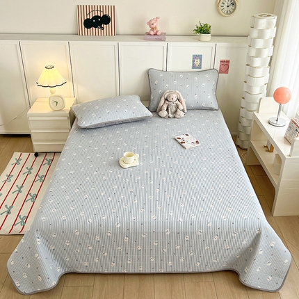 91家纺网 家纺一手货源 找家纺 （总）沐纯家居  2025新款40支双面纯棉印花床盖三件套