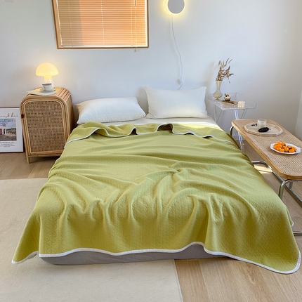 91家纺网 家纺一手货源 找家纺 （总）尺素 2025新款针织棉夏被系列-莫兰迪