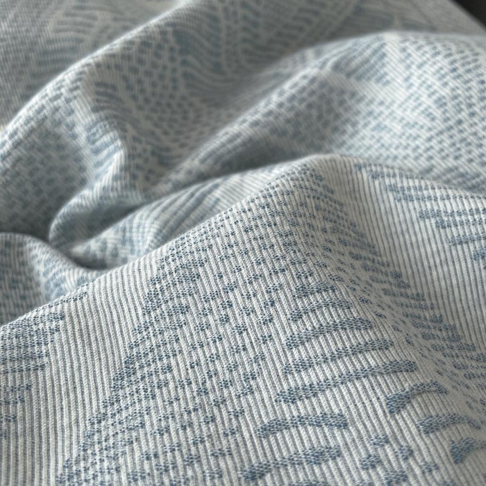 91家纺网 家纺一手货源 找家纺 ab家纺 2025新款全棉三层纱小提花四件套 伯爵-兰