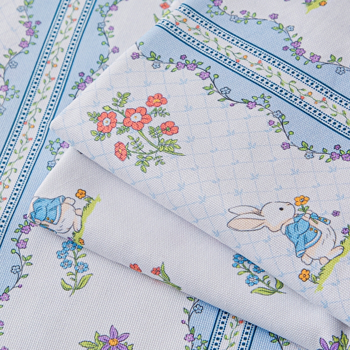 91家纺网 家纺一手货源 找家纺 金泰莱 2025年新款印花原棉标老粗布床单 繁花