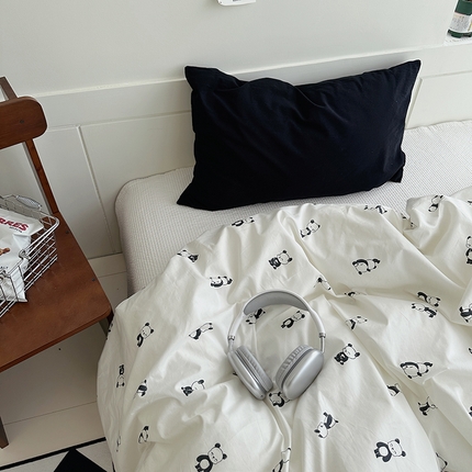 91家纺网 家纺一手货源 找家纺 （总）2025新款纯棉小清新小碎花学生被套