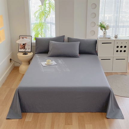 91家纺网 家纺一手货源 找家纺 （总）2025春夏新款双拼水洗棉全棉纯棉单品系列-单床单