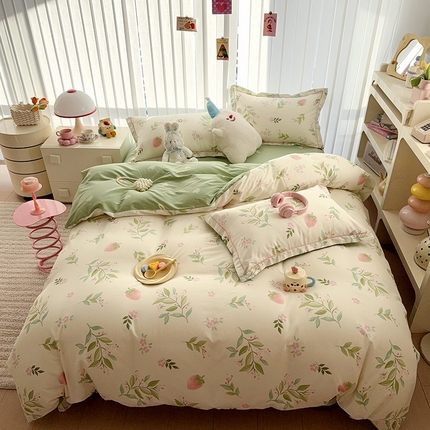 91家纺网 家纺一手货源 找家纺 （总）2025新款全棉13070四件套（1）