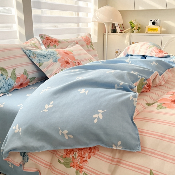 91家纺网 家纺一手货源 找家纺 米瑞娜 2025新款植物羊绒四件套 梦华录